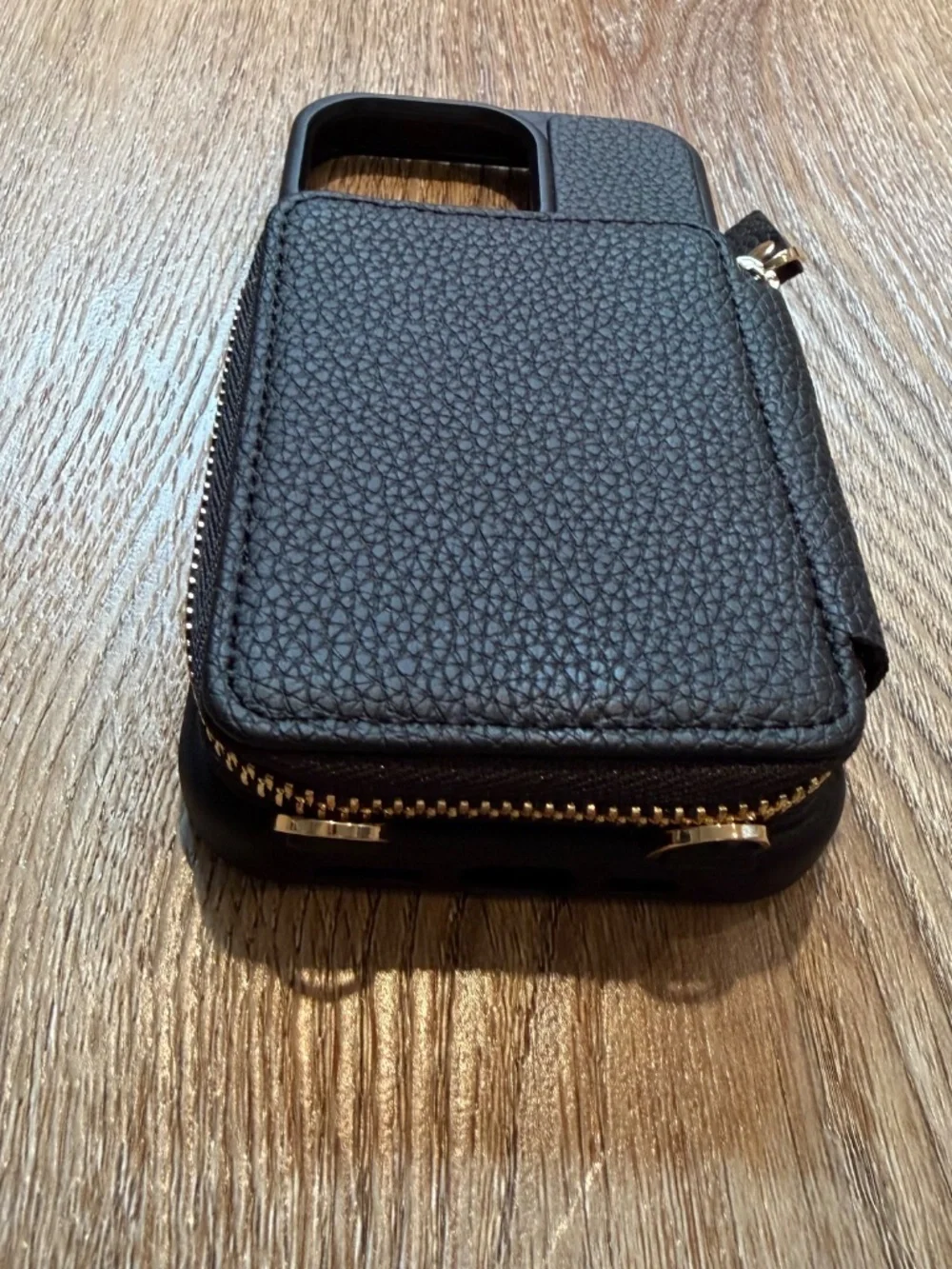ZVE Crossbody Wallet Phone Case iPhone 13 Pro Black NIB, RFID